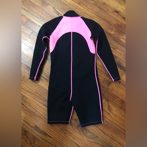 Girls Realon Wetsuit Best Flexel Swimming Kayaking Surfing Thermal Swimsuit Rash - Picture 9 of 12